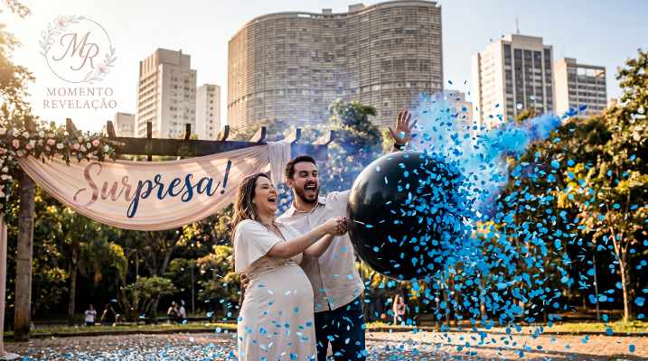 Pacote Foto e Vídeo Chá Revelação